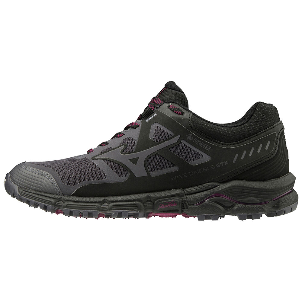 Zapatillas Trail Running Mizuno Wave Daichi 5 GTX Mujer Negras Baratas MSBG-34579